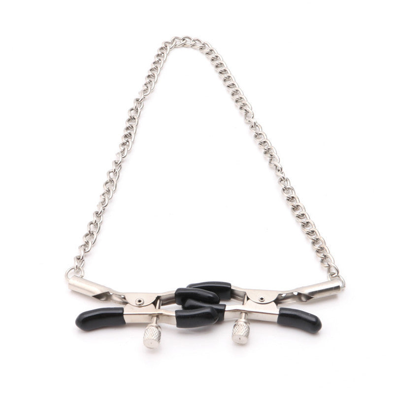 Metal Chain Double Nipple Clips