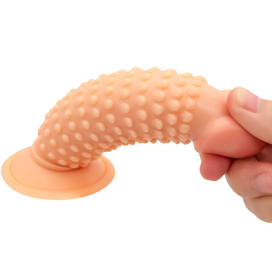 Ribbed Silicone Dildo