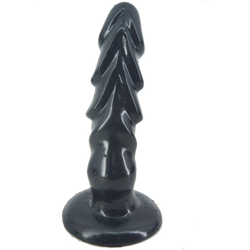 Ribbed Pleasure Silicone Dildo