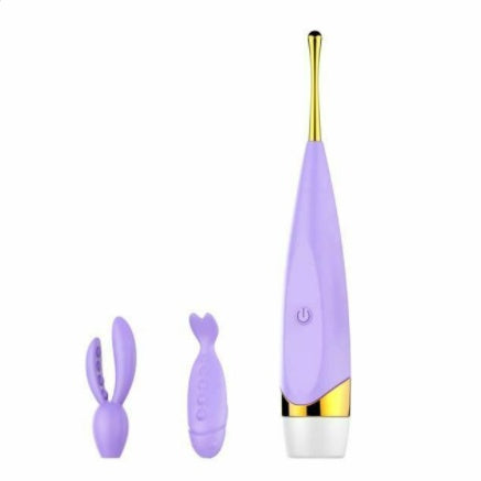 Rechargeable High Frequency 2 Silicone Heads Vibrator
