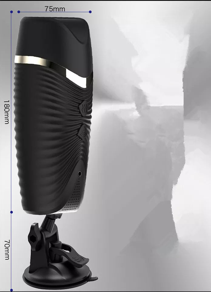 Hands-Free Intelligent Black Hole Masturbation Bottle